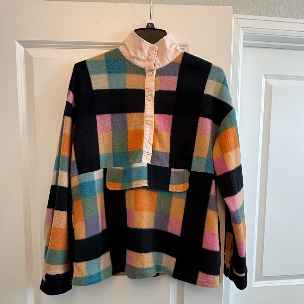 Mod Boutique Plaid Pullover Sweater